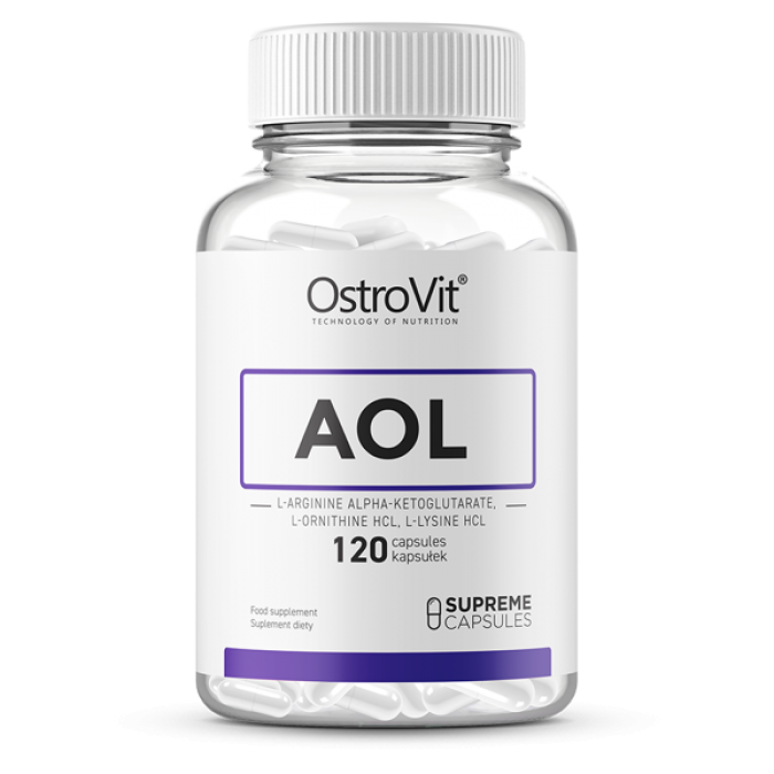 OstroVit AOL / Arginine Ornithine Lysine / 120 капсули